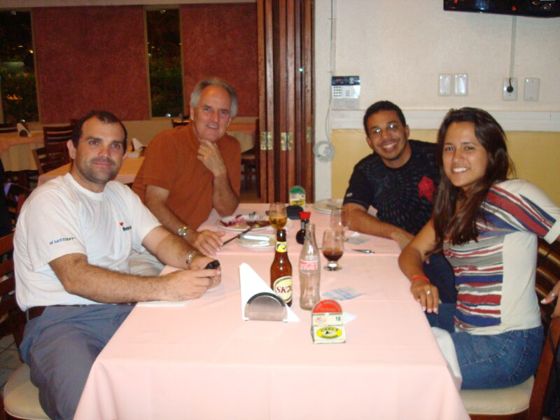 Petrobras and Weatherford engineers. Aracaju Brazil